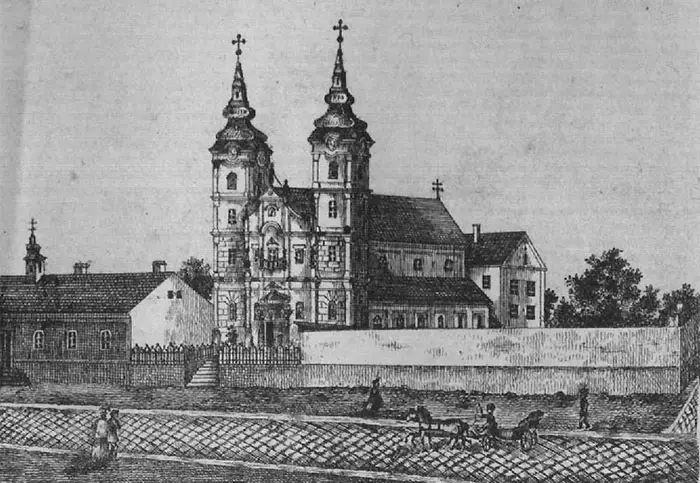 Debreceni Római katolikus templom képeslap
