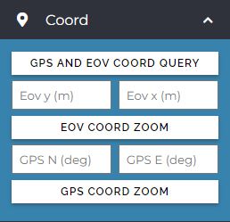 COORDINATE menu